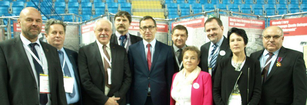 Delegaci z "Solidarności" Regionu Podbeskidzie podczas spotkania z prezesem IPN w Płocku
