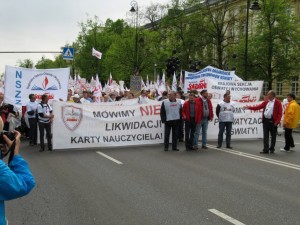 Manifestacja nauczycieli (3)