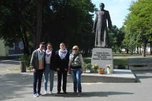 Gimnazjaliści z Głogowa z wizytą w kolebce „Solidarności” (5)