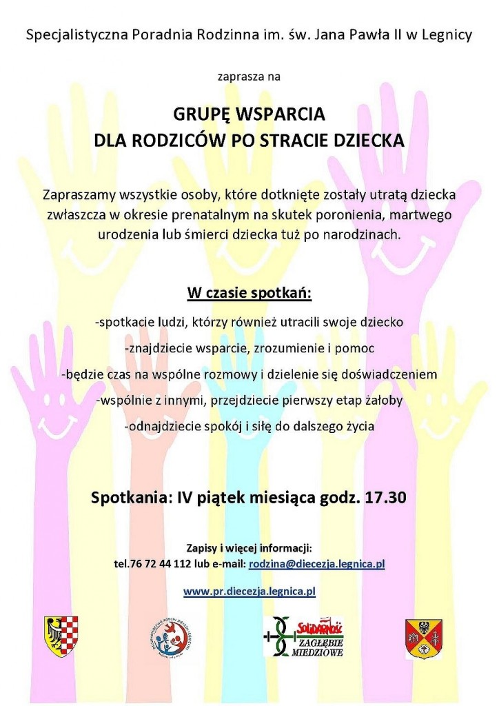 Grupa wsparcia dla rodziców po stracie dziecka