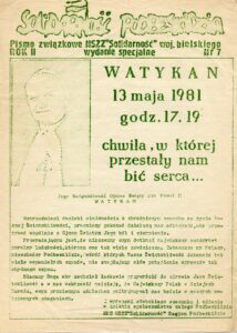 40. rocznica zamachu na Jana Pawła II