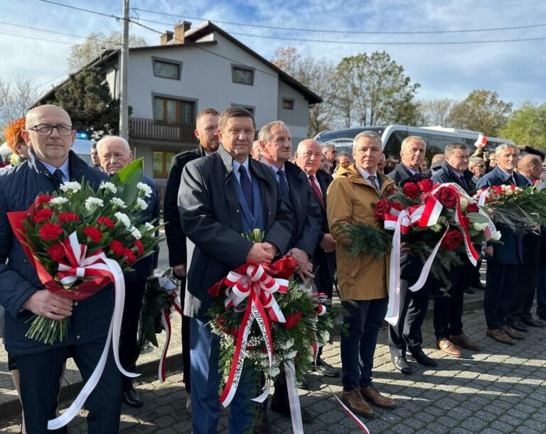 Uroczystości Święta Niepodległości w Łodygowicach