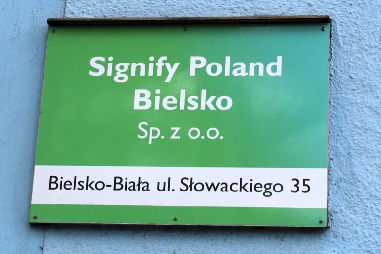 Zwolnienia w bielskiej spółce Signify