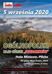 Ogólnopolski Rajd Górski Solidarności 2020