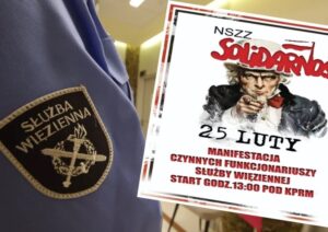 Funkcjonariusze Służby Więziennej z całej Polski będą protestować pod KPRM. “Przyszedł czas, aby powiedzieć STOP”