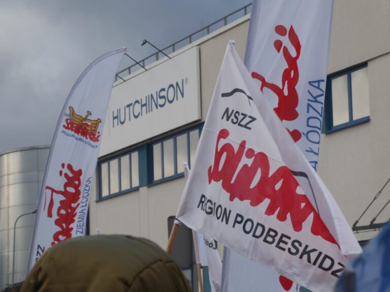 Delegaci XXX Krajowego Zjazdu Delegatów NSZZ „Solidarność” poparli strajkujących w spółce Hutchinson Żywiec 2
