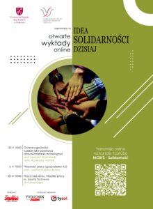 Zaproszenie na wykłady online poświęcone idei Solidarności