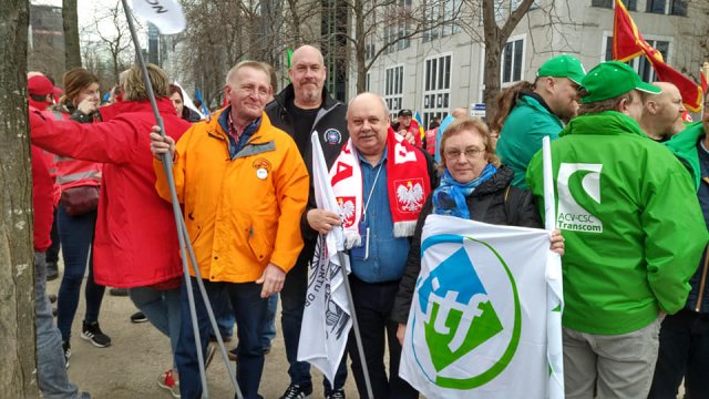 Protest transportowców 2019