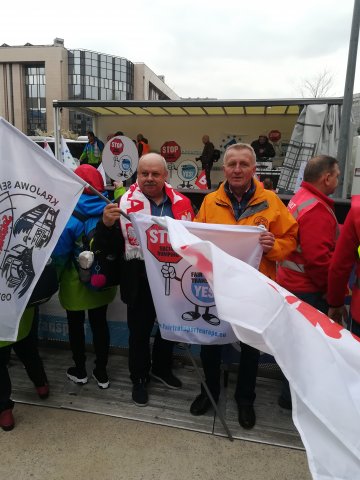 Protest transportowców 2019