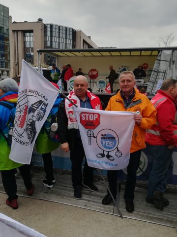 Protest transportowców 2019