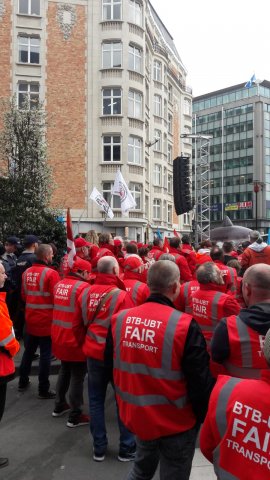 Protest transportowców 2019