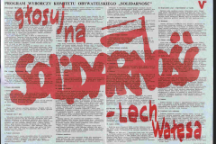 ASP 27 - Głosuj na Solidarność - Lech Wałęsa