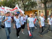 Manifestacja wrocław euro