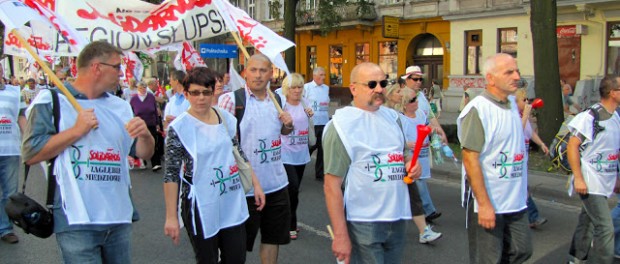 Manifestacja wrocław euro