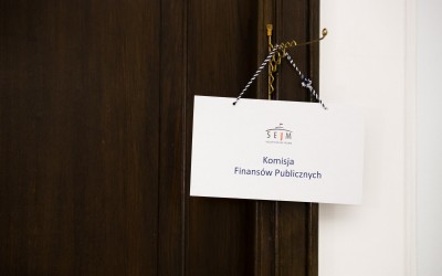 Posiedzenie Sejmowej Komisji Finansów Publicznych w sprawie podatku bankowego