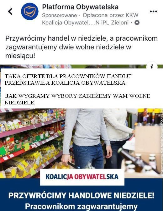 List otwarty do pracowników handlu