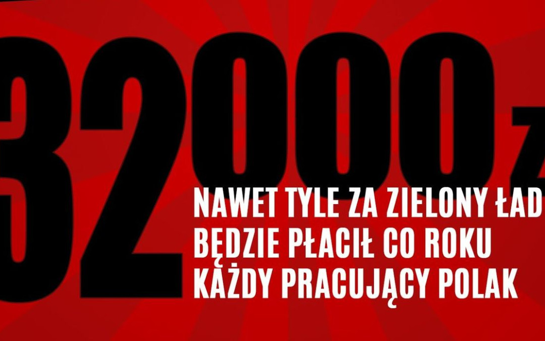 10 maja zaprotestujemy przeciwko Zielonemu Ładowi