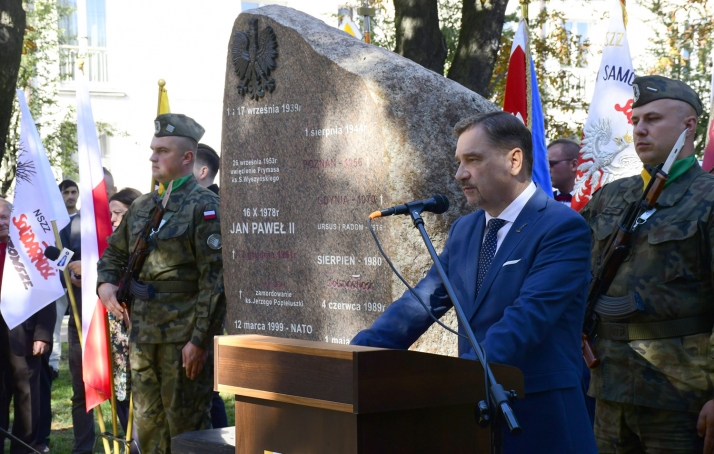&quot;Dziś nasza solidarnościowa droga ku wolności przywiodła nas do Żyrardowa&quot;