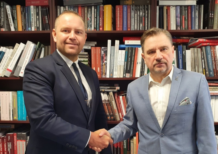 Piotr Duda spotkał się z Karolem Nawrockim. To pierwsze spotkanie od powołania nowego kierownictwa IPN-u