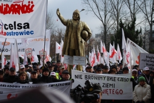 Tysiąc związkowców i Złoty Donek w Kielcach