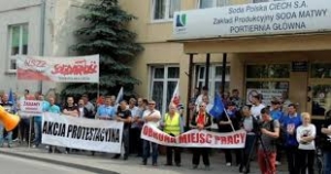 Kolejny protest Sody