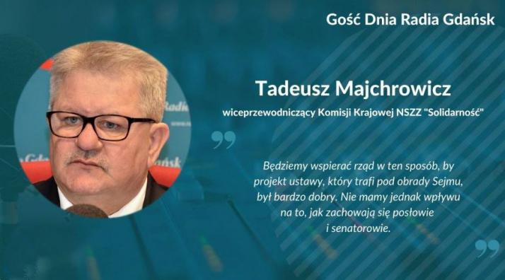 Tadeusz Majchrowicz: &quot;Będziemy wspierać rząd, by projekt ustawy był jak najlepszy&quot;