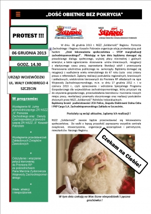 Stop lekceważenia społeczeństwa