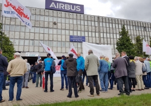 STRAJK w AIRBUS POLAND zmienia formę protestu!