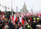 Rolnicy protestowali w Warszawie