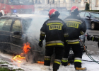 Strażacy rozszerzają protest