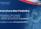 Emerytura bez podatku - od kiedy?