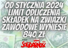 840 zł odliczymy za składki związkowe!